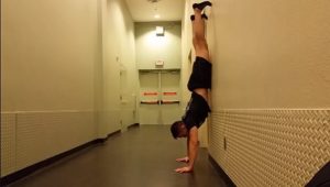 Handstandpushup.com Handstand Push-Up Intermediate Guide handstand push-up shoulder exercise handstand walk middle position