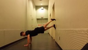 Handstandpushup.com Intermediate Handstand Push Up Guide handstand walk movement position 1