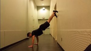 Handstandpushup.com Intermediate Handstand Push Up Guide handstand walk movement position 2