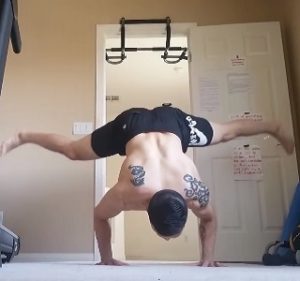 Handstandpushup.com Advanced Handstand Push Up Guide Bent Arm Handstand Press and hold movement 2