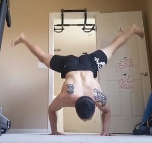 Handstandpushup.com Advanced Handstand Push Up Guide Bent Arm Handstand Press and hold movement 3