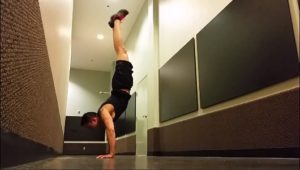 Handstandpushup.com Handstand Push-Up Advanced Guide Handstand Push-up shoulder exercise Bent Arm Press to Handstand with Handstand Push-Up Negative