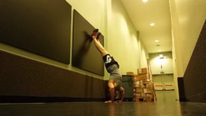 Handstandpushup.com Advanced Handstand Push Up Guide Bent Arm Press Up to Handstand Push Up movement 7