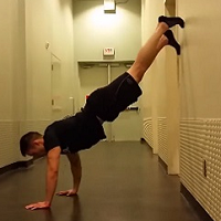 Handstandpushup.com Handstand push-up shoulder exercise Handstand Walk