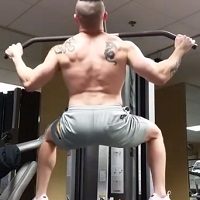 Handstand push up videos pull workout wide grip lat pull down